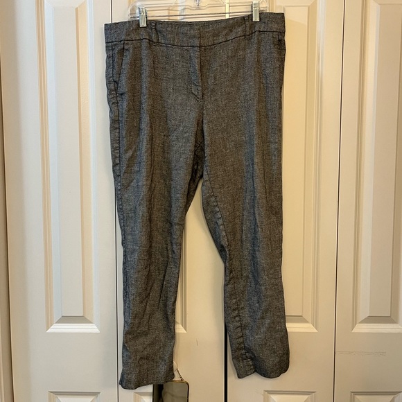 LOFT Pants - Loft 493543 Charcoal Marisa Pants Size 14